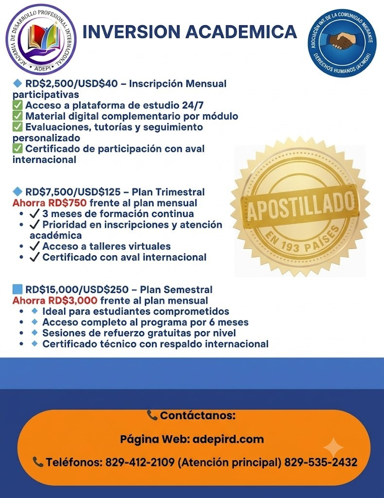 Precios ADEPI